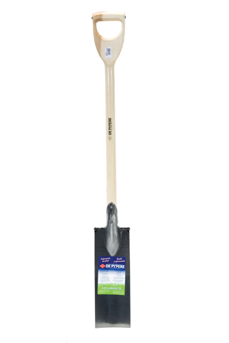 Spade met D-steel 400x140mm gewicht 2,25kg